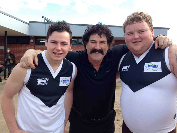 CFA volunteer footy match